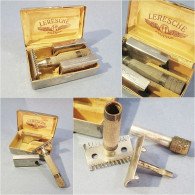 ° COFFRET RASOIR LERESCHE @ Barbe Barbier - Scheermesjes