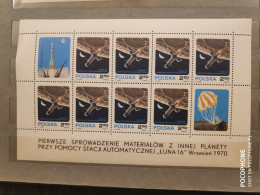 1970	Poland	Space 16 - Unused Stamps