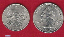 USA ONE QUARTER 2000 (25 Cents) SOUTH CAROLINA The Palmetto State - 1999-2009: State Quarters