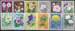 JAPAN # FROM 1961 STAMPWORLD 733-44** - Sonstige & Ohne Zuordnung