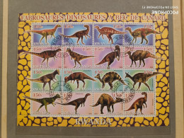 2001	Rwanda	Dinosaurs  16 - Used Stamps