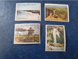 CUBA  NEUF  1966   PROPAGANDA  TURISTICA   //  PARFAIT  ETAT  // Le 1c Et Le 2c  Sans Gomme - Unused Stamps