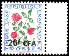 Réunion Obl. N° Taxe 52 - Fleur Des Champs - Trefle - Strafport