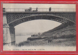 Carte Postale 78. Le Pecq  L'arche Du Pont  Très Beau Plan - Le Pecq