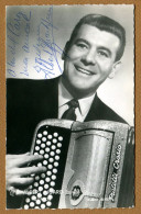 ALBERT HUARD Jr :  AUTOGRAPHE - ACCORDEON - Chanteurs & Musiciens