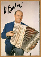 AUGUSTO BALDI :  AUTOGRAPHE - ACCORDEON - Chanteurs & Musiciens