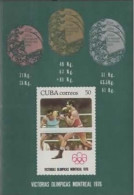 CUBA :1976: Y.BF48 : ## VICTORIAS OLIMPICAS - MONTRÉAL 1976 ##.  @§@ BOXING @§@  Postfris / Neufs / MNH. - Ete 1976: Montréal