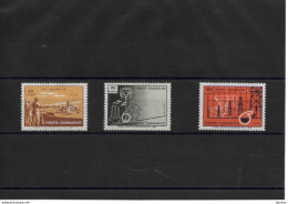 TURQUIE 1969 Motoculture, Industrie, Pétrole Yvert 1907-1908 + 1910 NEUF** MNH Cote : 6,25 Euros - Ungebraucht