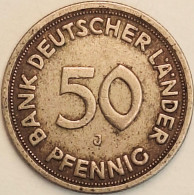 Germany Federal Republic - 50 Pfennig 1949 J, KM# 104 (#4711) - 50 Pfennig