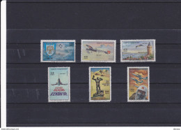TURQUIE 1971 Avions F 104, Blériot X1 Yvert 1988-1993 NEUF** MNH Cote : 22,50 Euros - Unused Stamps