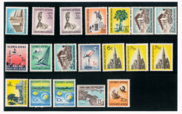 P3135 - S.W.A. SG A 202/212 ( A 202 MISSING) + A 212 ( W) AND B 202/216 + B 214 A , IN MNH CONDITION - Afrique Du Sud-Ouest (1923-1990)