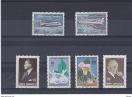 TURQUIE 1973 Yvert 2077-2081 + 2088 NEUF** MNH Cote : 5,20 Euros - Unused Stamps