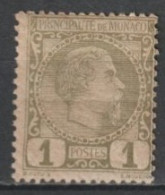 MONACO - 1885 - YVERT N°1 * MLH - COTE = 35 EUR. - - Unused Stamps