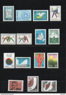 TURQUIE 1974 Yvert 2095-2096 + 2100-2112  NEUF** MNH Cote : 10,55 Euros - Unused Stamps
