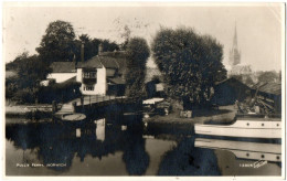 1.10.22 ENGLAND, NORWICH, PULL'S FERRY, 1946, POSTCARD - Norwich