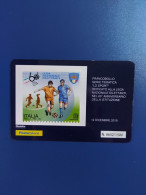 Tessera Filatelica LND Lega Nazionale Dilettanti Calcio 2019 MOLTO RARA - Philatelic Cards