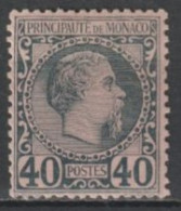MONACO - 1885 - YVERT N°7 * MLH - COTE = 125 EUR. - - Neufs