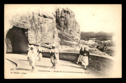 ALGERIE - CONSTANTINE - ROUTE DE LA CORNICHE - PREMIER TUNNEL - EDITEUR GEISER - Konstantinopel