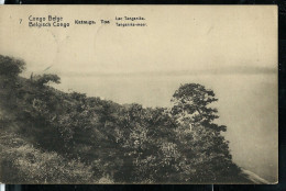 Carte Avec Vue: N° 43 - 7 ( Katanga. Toa - Lac Tanganika) Obl.  Septembre 1913 - Entiers Postaux