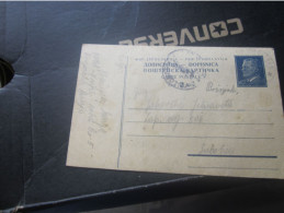 Dopisnica Vrnjci To Subotica 1951 - Cartas & Documentos