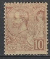 MONACO - 1891 - YVERT N°14 * MLH - COTE = 105 EUR. - - Unused Stamps