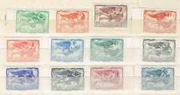 10P - Grèce Série Complète PA 50-61 - MH - Pleine Gomme D'origine - Unused Stamps