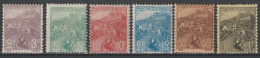 MONACO - 1919 - YVERT N°27/32 * MH (32 SIGNE) - COTE = 810 EUR. - - Neufs