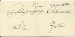 Bayern, Gr. L1 Vilshofen Auf Auf Schönem Brief N. Passau. - Lettres & Documents