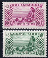 OCEANIE  Timbres-Poste N°96* & 98* Neufs Charnières TB Cote : 2€75 - Ungebraucht