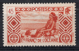 OCEANIE  Timbre-Poste N°97* Neuf Charnière Infime Aminci De Charnière Cote : 11€00 - Unused Stamps