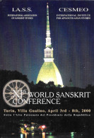 [MD9786] CPM - TORINO MOLE ANTONELLIANA - XI° WORLD SANSKRIT CONFERENCE - VILLA GUALINO - PERFETTA - NV - Mole Antonelliana