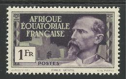 AFRIQUE EQUATORIALE FRANCAISE - AEF - A.E.F. - 1937 - YT 51** - Unused Stamps