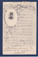 CPA Autographe Musique Louis VERDOT Signature écrite Par Lui Voir Dos - Singers & Musicians