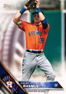 135 Colby Rasmus - Houston Astros - Carte Topps Baseball 2016 - Altri & Non Classificati