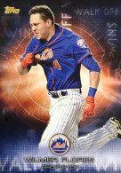 WOW-7 Wilmer Flores - New York Mets - Carte Topps Baseball Walk Off Wins 2016 - Otros & Sin Clasificación