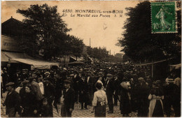 PC 93 FRANCE MARKETS MONTREUIL-SOUS-BOIS MARCHÉ AUX PUCES (a57783) - Montreuil