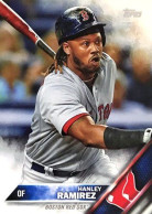321 Hanley Ramirez - Boston Red Sox - Carte Topps Baseball 2016 - Altri & Non Classificati