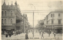 PC AUSTRALIA ADELAIDE RUNDLE STREET, Vintage Postcard (b53848) - Adelaide