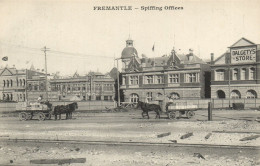 PC AUSTRALIA FREMANTLE SPIFFING OFFICES, Vintage Postcard (b53823) - Fremantle