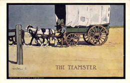 PC AUSTRALIA THE TEAMSTER, Vintage Postcard (b53808) - Other & Unclassified