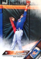 236 Juan Lagares - New York Mets - Carte Topps Baseball 2016 - Altri & Non Classificati