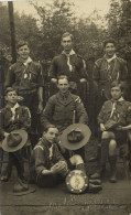 SCOUTS BOY SCOUT GROUP, Vintage Photo Postcard (b54411) - Scoutisme