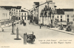 PC PORTUGAL AZORES SAO MIGUEL JOAR FRANCO STREET, Vintage Postcard (b54346) - Açores