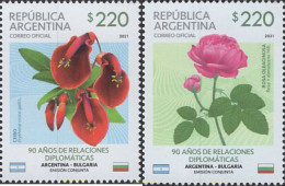 660952 MNH ARGENTINA 2021 RELACIONES DIPLOMATICAS - Unused Stamps