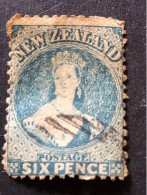 NEW ZEALAND  SG 135.   6d Blue - Oblitérés