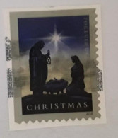 VEREINIGTE STAATEN ETATS UNIS USA 2016 NATIVITY F USED ON PAPER SN 5144 MI 5357 YT 4967 SG 5758 - Gebruikt