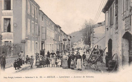 LAVELANET (Ariège) - Avenue De Bélesta - Précurseur Voyagé 190? (2 Scans) - Lavelanet