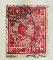 Indes Néerlandaises - Pays-Bas 1892-95, 50c.Carmin Avec Beau Défaut - Niederländisch-Indien