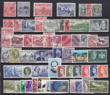 AU-70 – AUSTRALIA – 1926-69 – SMALL USED COLLECTION - Y&T # 52387 – CV 42,50 € - Collezioni