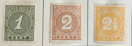 Indes Néerlandaises - 1883 No. Michel : 17, 18 Et 19 NEUFS - Netherlands Indies